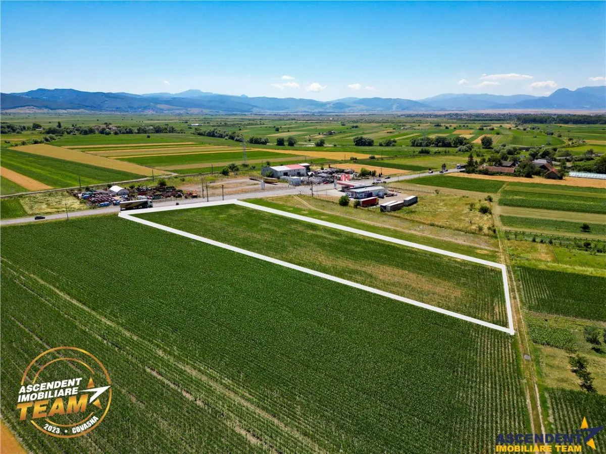 8.400mp, la DN12, cu Certificat Urbanism, teren intravilan, Chichis, Covasna. - foto 1