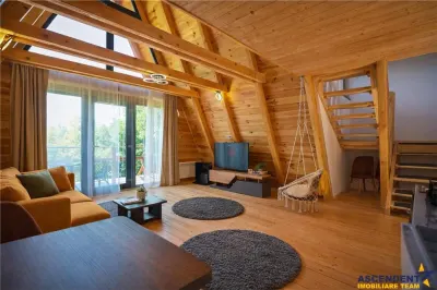 3 rezidente elegante, tip A frame, constructie 2025, Moieciu de Jos, Bran, Brasov - Moieciu de Jos