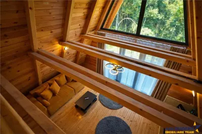 3 rezidente elegante, tip A frame, constructie 2025, Moieciu de Jos, Bran, Brasov - foto 12