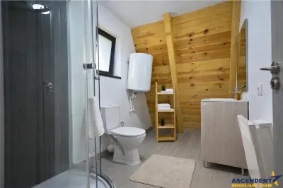 3 rezidente elegante, tip A frame, constructie 2025, Moieciu de Jos, Bran, Brasov - foto 13