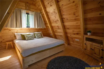 3 rezidente elegante, tip A frame, constructie 2025, Moieciu de Jos, Bran, Brasov - foto 4