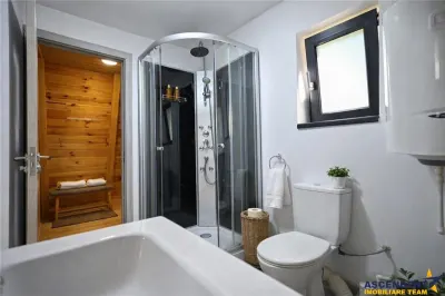 3 rezidente elegante, tip A frame, constructie 2025, Moieciu de Jos, Bran, Brasov - foto 6