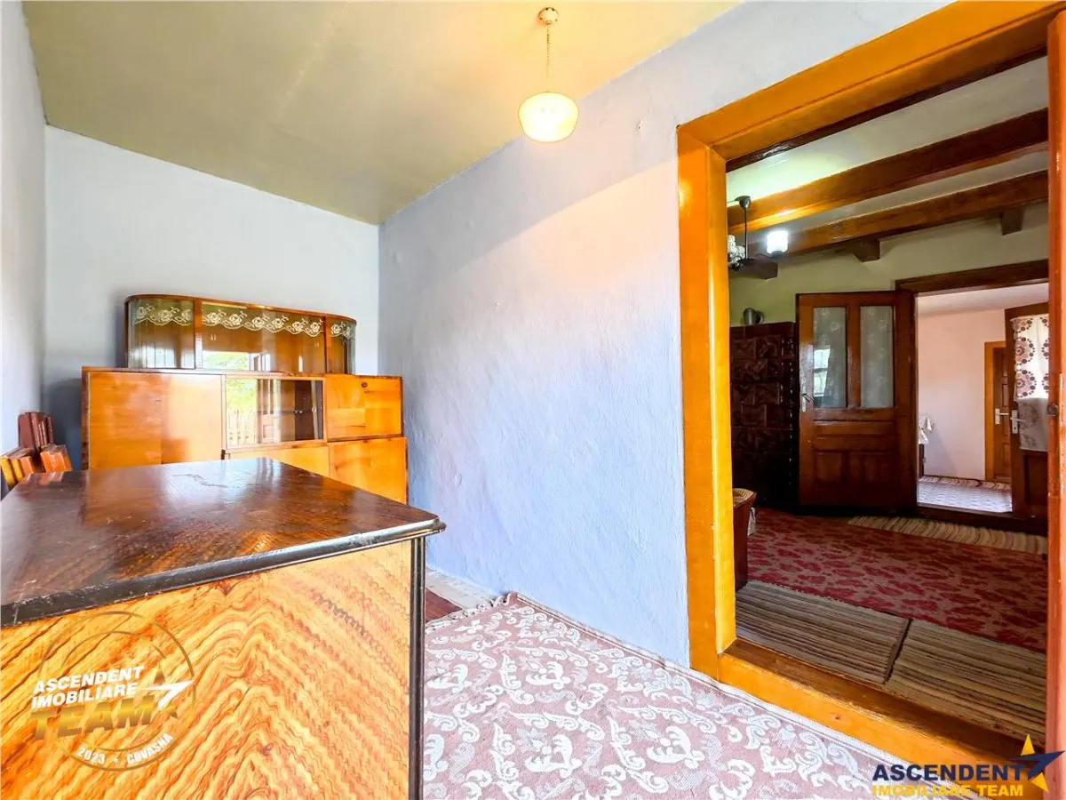 Asezare munteneasca: casa din bustean si sura zidita, Arcus, Covasna - foto 6