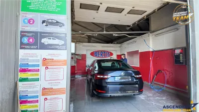 FILM! Spalatorie auto, echipata, +transfer afacere, zona circulata intens, Sfantu Gheorghe - foto 9
