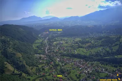5.000 mp, 2 loturi, aria Castelul Bran, Brasov - Brasov