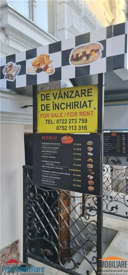 Afacere cu dotare Fast Food pe Revolutiei linga Primarie - foto 21