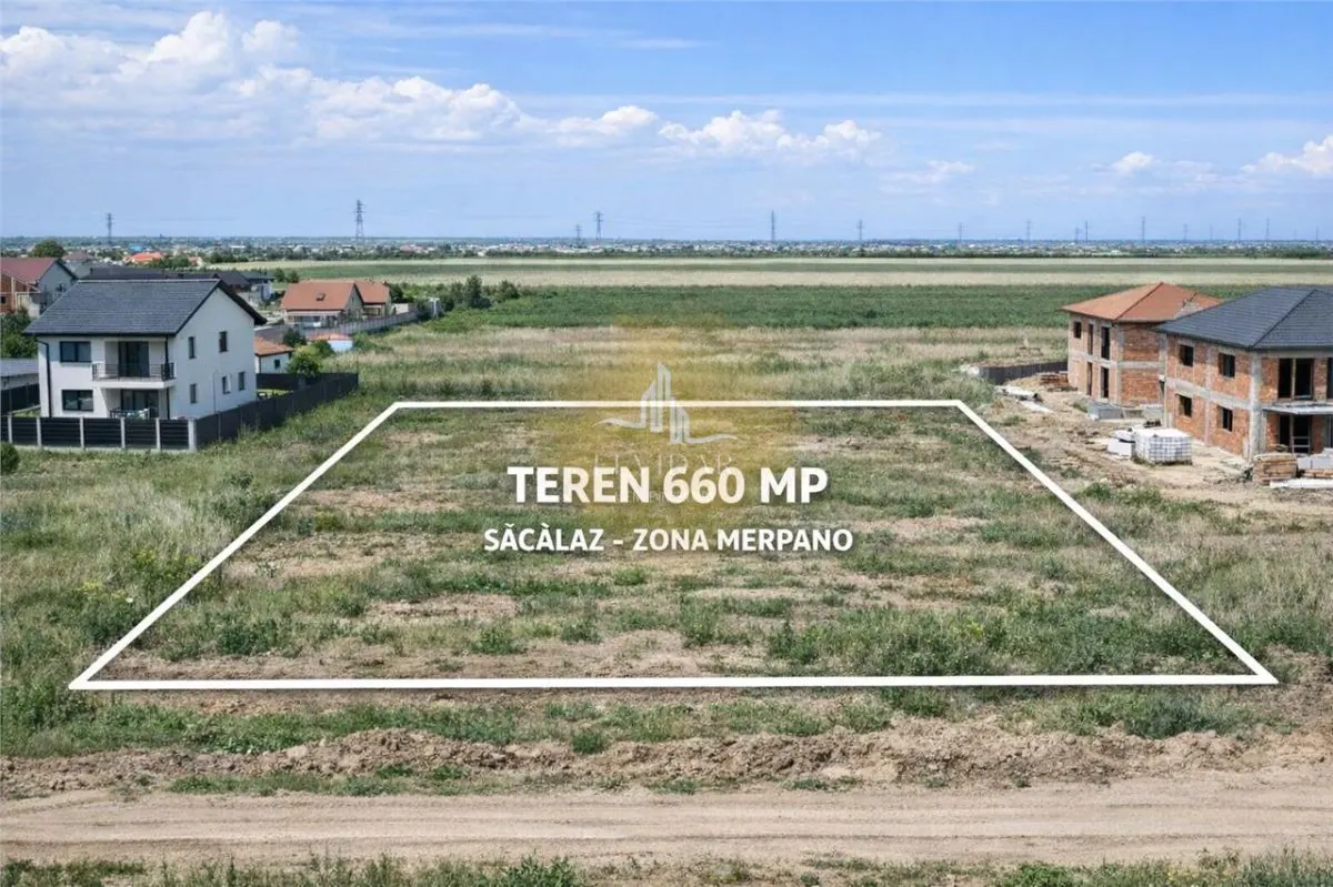 Teren pretabil Duplex/Casa individuala  Sacalaz - foto 1