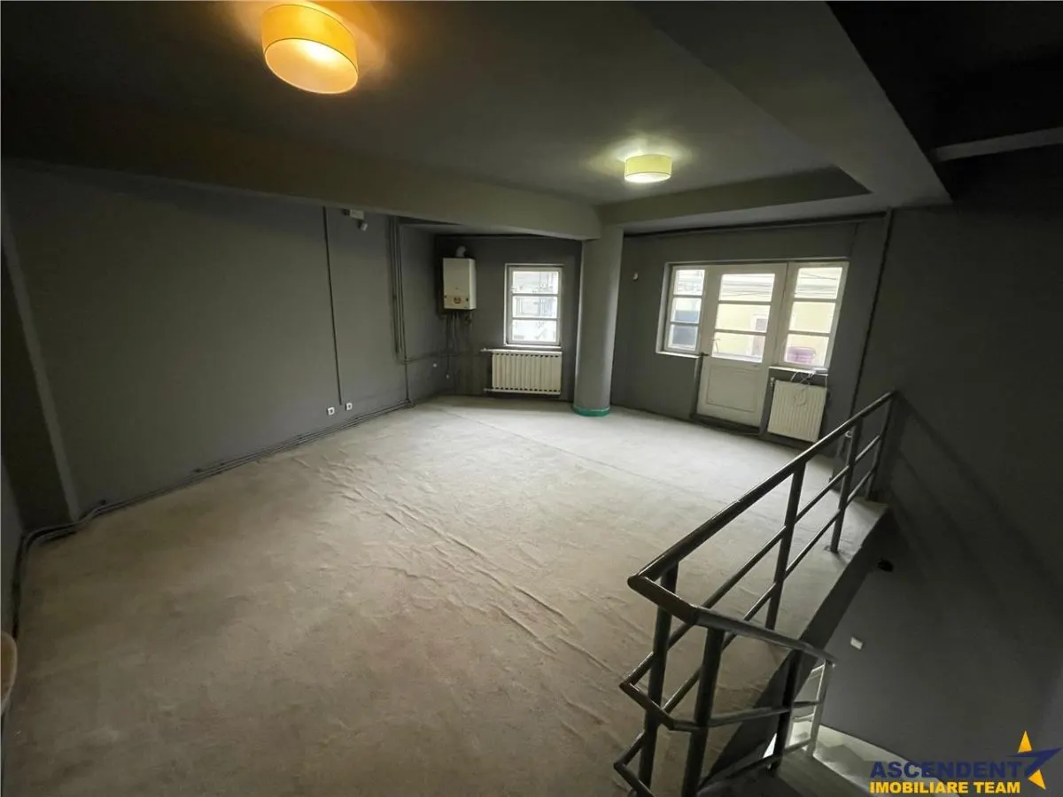 Spatiu comercial pe doua nivele, compozitie eleganta, Central, Targu Mures. - foto 2
