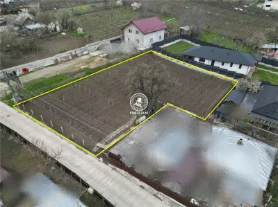 Teren intravilan 842 mp , asfalt , toate utilitatile - Valea Lupului , Iasi - foto 2