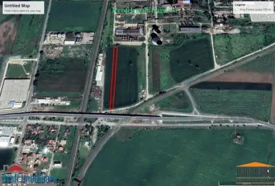 Teren 5.000 mp pentru diverse activitati cu acces din sosea strada Ovidiu in fata la CET Arad - foto 4