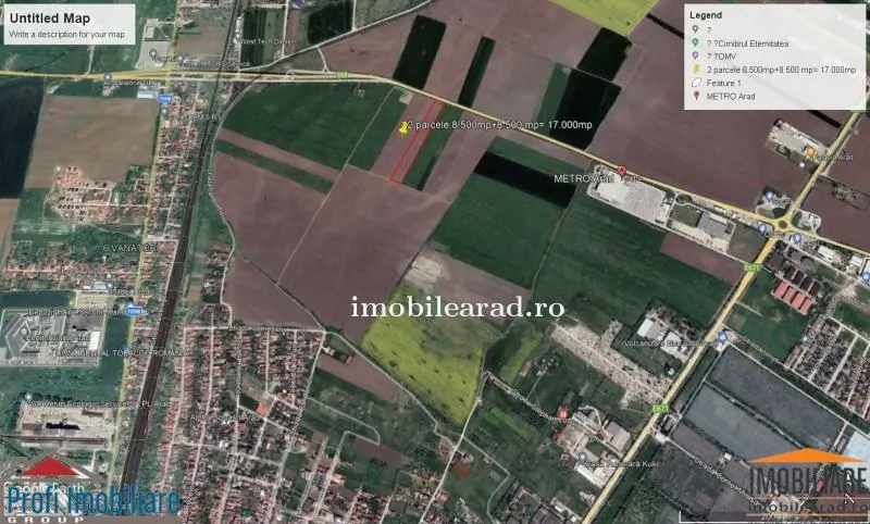 Teren intravilan 17.000 mp cu front la Centura intre Metro si 6 Vanatori - foto 2