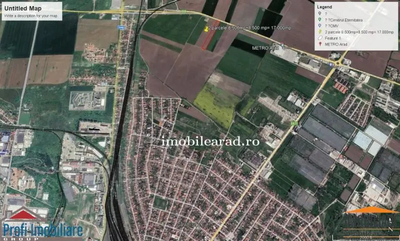 Teren intravilan 17.000 mp cu front la Centura intre Metro si 6 Vanatori - foto 4