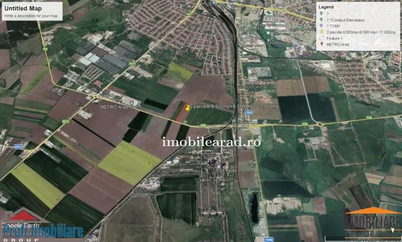 Teren intravilan 17.000 mp cu front la Centura intre Metro si 6 Vanatori - foto 8