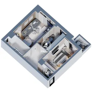 Apartament 2 camere  de vanzare  Frumoasa, - Iasi