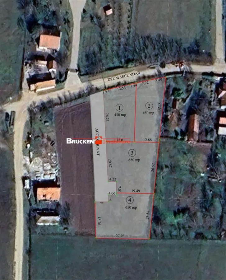 Teren intravilan de 2.623 mp in Les – la 20 min de Oradea - foto 5
