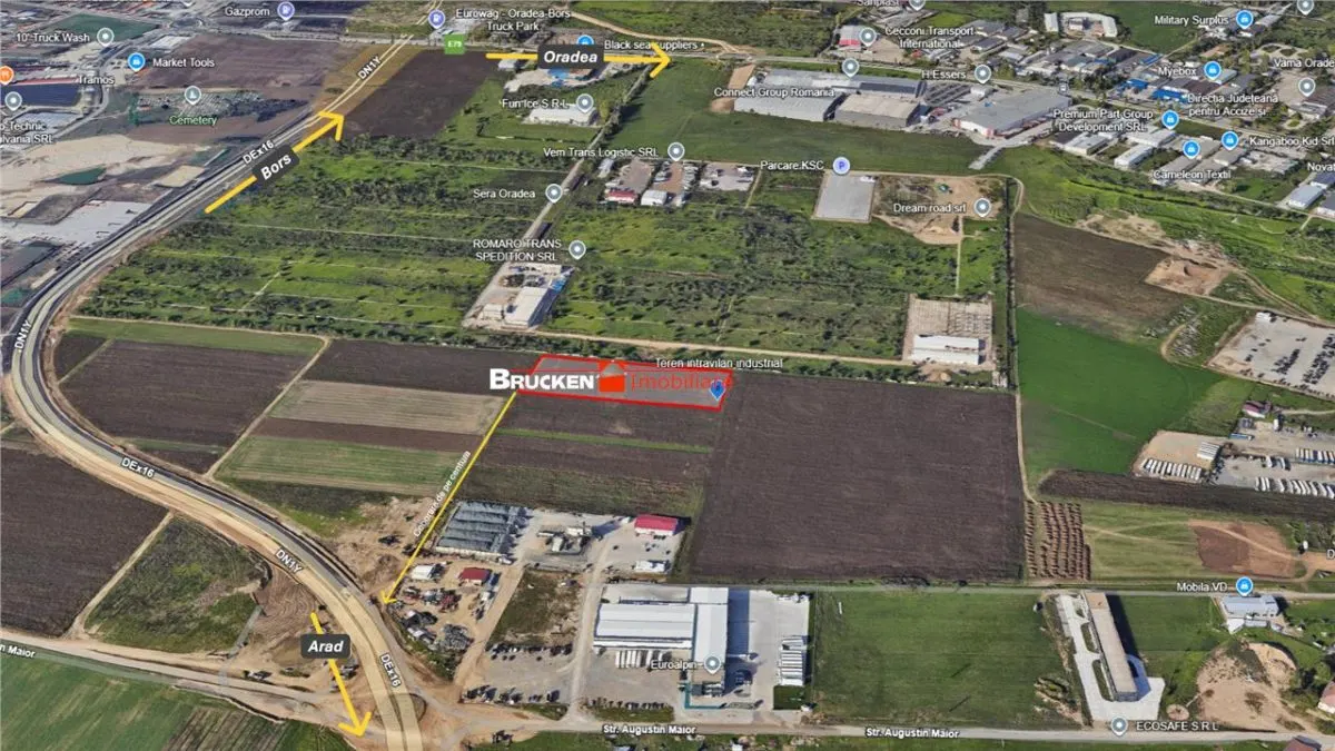 TEREN INTRAVILAN | ZONA PARC INDUSTRIAL 1 | ORADEA, BH - foto 1