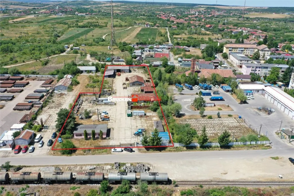 Teren industrial de vanzare – 4.659 mp + optional 1.000 mp – Suplacu de Barcau - foto 1