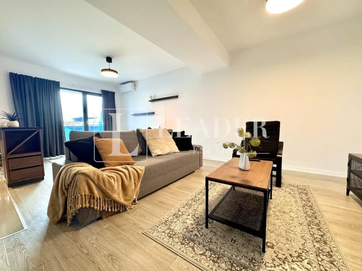 Apartament mobilat cu 2 camere | Pipera | Bloc 2020 | Parcare subterana - foto 1