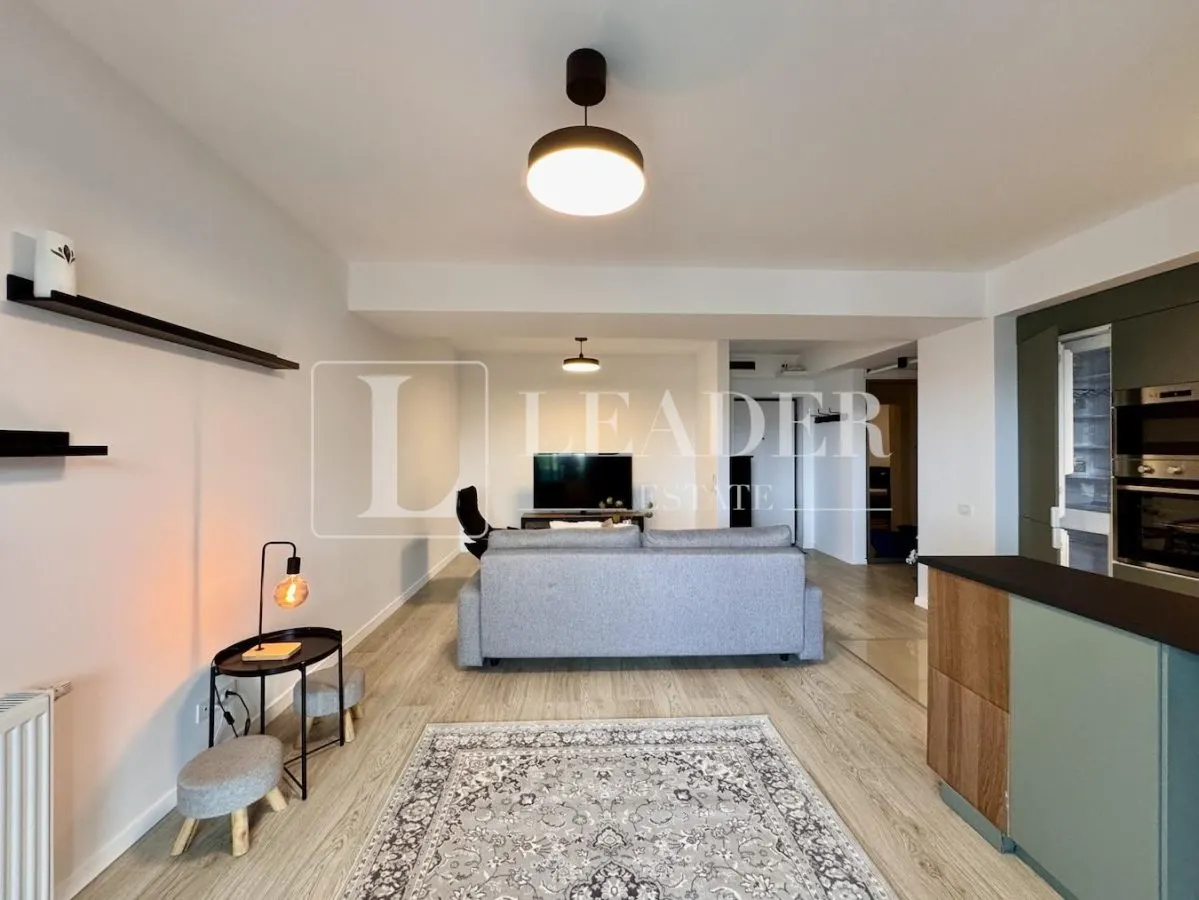 Apartament mobilat cu 2 camere | Pipera | Bloc 2020 | Parcare subterana - foto 11