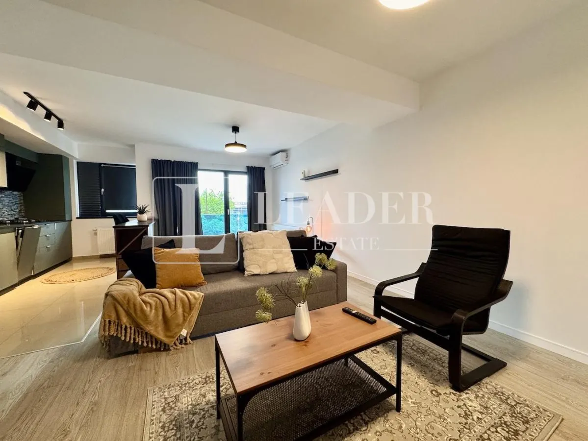 Apartament mobilat cu 2 camere | Pipera | Bloc 2020 | Parcare subterana - foto 12