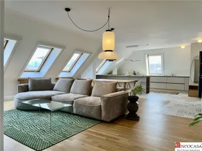 Apartament superb cu rooftop privat, la cativa pasi de parcul Herastrau - Bucuresti