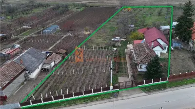 Casa tip parter + beci si teren 4684 mp in Candesti, Vernesti - Candesti