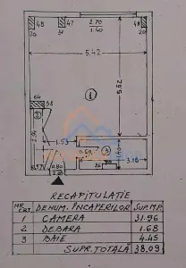 Garsoniera de vanzare, zona Nerva Traian - foto 11