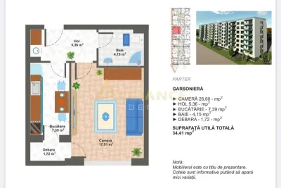 Berceni-Garsoniera-Decomandata - foto 5