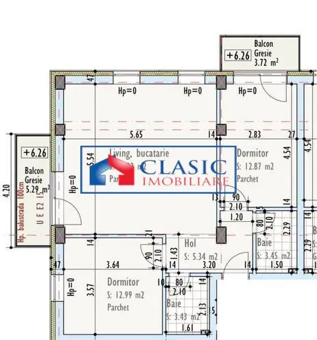 Vanzare apartament 3 camere bloc nou zona IRA Marasti, Cluj-Napoca - foto 4