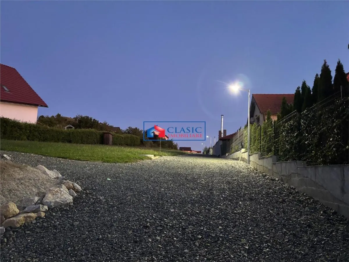 Vanzare teren 1000 mp cu autorizatie pentru casa individuala, zona Salicea, Cluj-Napoca - foto 3