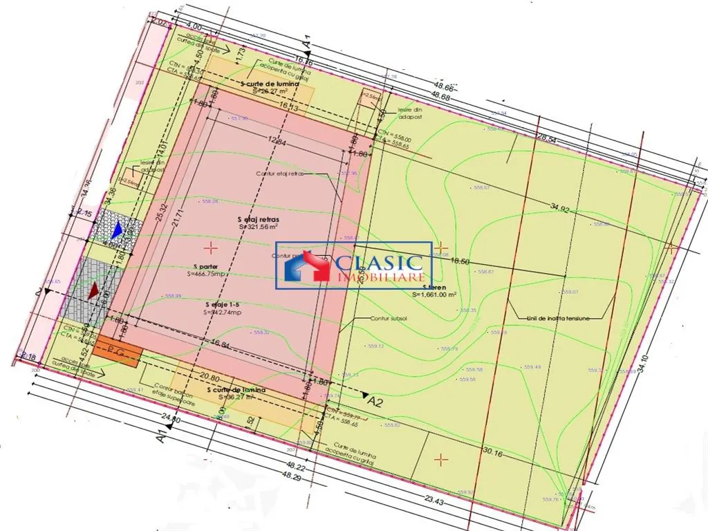 Vanzare teren constructii pentru activitati economice zona Calea Turzii Europa, Cluj-Napoca - foto 1