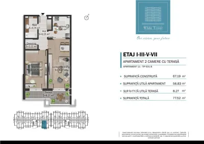 Vanzare apartament 2 camere in bloc nou, 0 comision, zona Bulevardul Bucuresti - Ploiesti