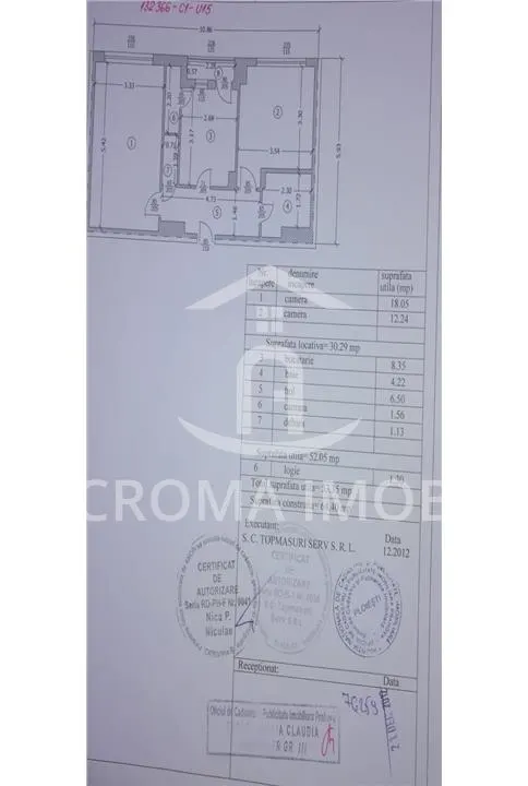 Vanzare apartament 2 camere, zona Republicii - foto 14
