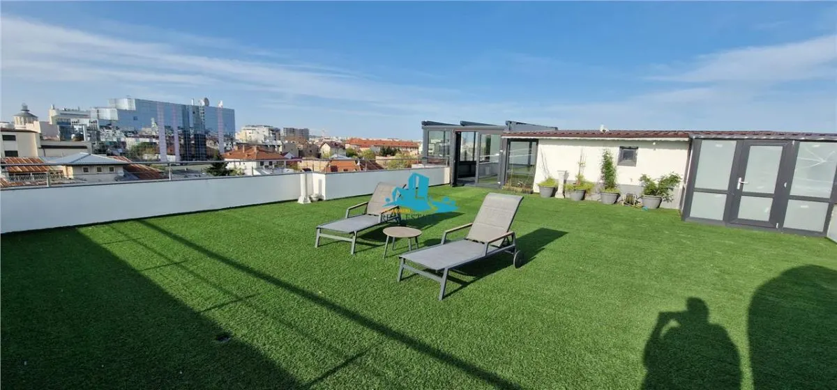 Inchiriere apartament 3 camere, Unirii, Terasa 174 mp, bloc 2018 - foto 1