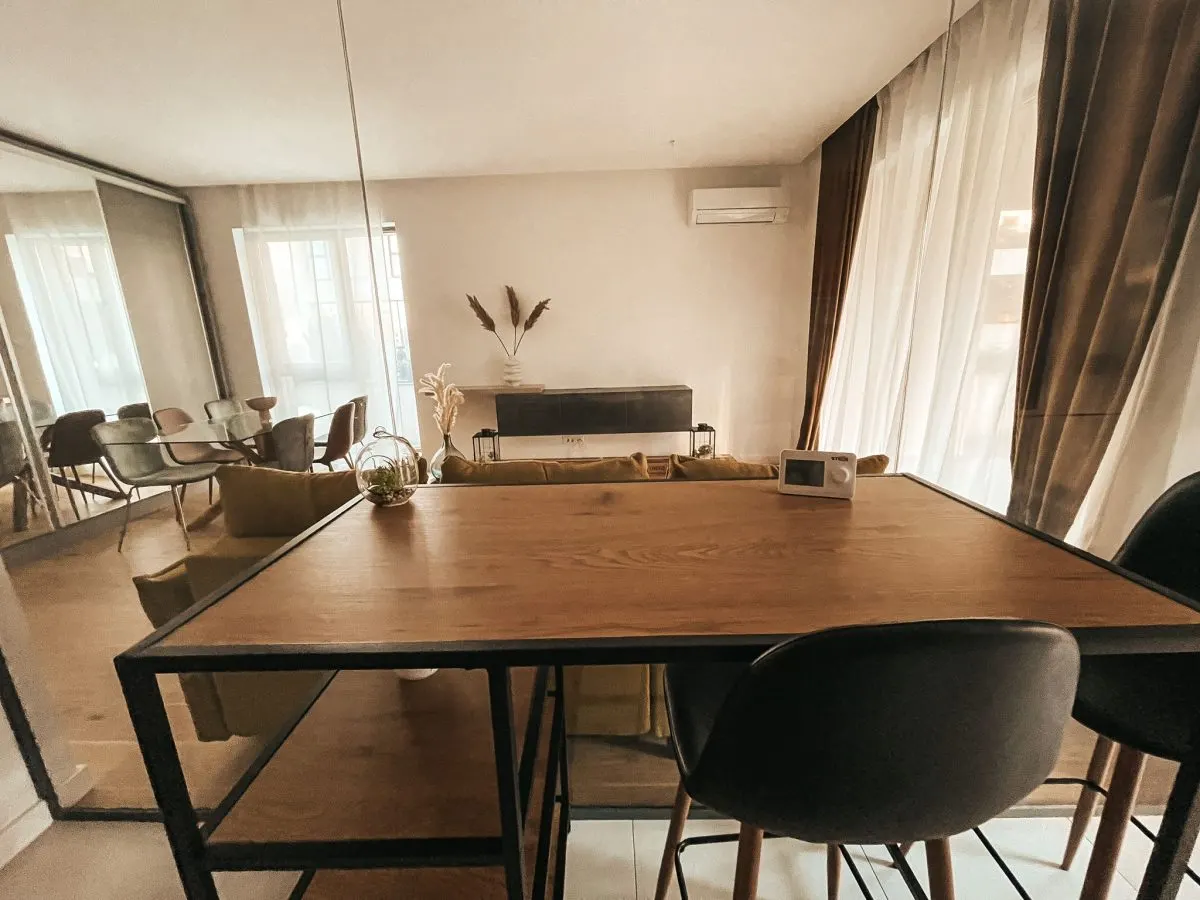 Apartament de inchriat 2 camere,gradina, parcare, Nusco City, NOU - foto 4