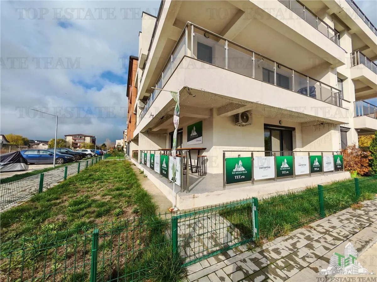 Spatiu modern de birouri la parter cu terasa 27 mp, Otopeni - foto 7
