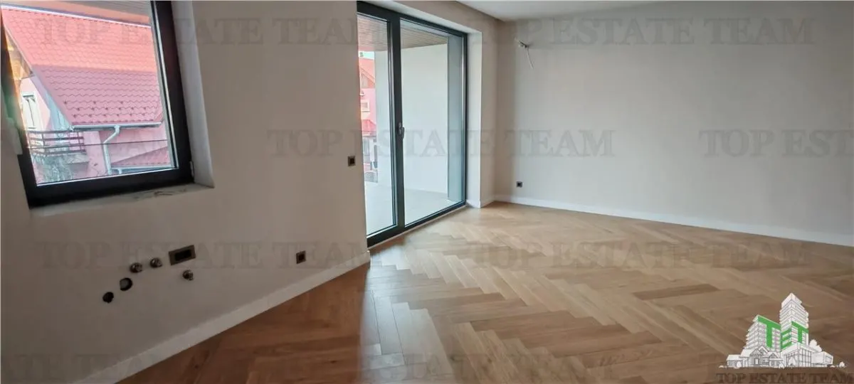 Apartament de 4 camere, cu finisaje premium, 160mp, 2bai, 2 bucatarii, toate utilitatile, piscina, complex rezidential securizat, zona Padurea Baneasa - foto 12