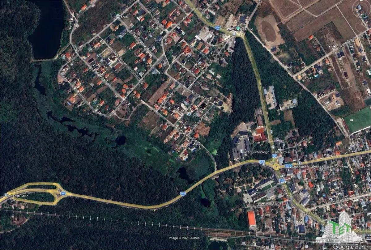 Vanzare teren intravilan construibil, Branesti-Ilfov, 5000 mp, ideal rezidenta sau investitie - foto 2