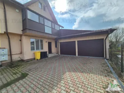 Casa cu panouri solare/garaj dublu de inchiriat in Ciorogarla - Ciorogarla