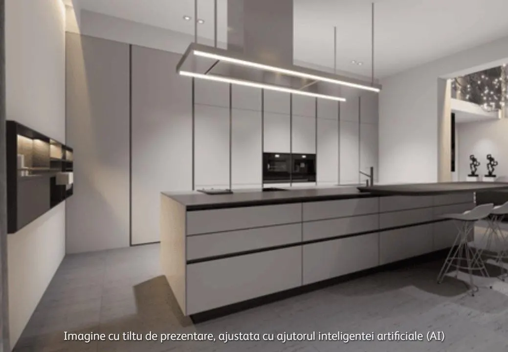Casa de lux moderna cu 12 camere si piscina - Design minimalist inspirat din Miami | 1167 mp utili pe teren de 4000 mp - foto 13