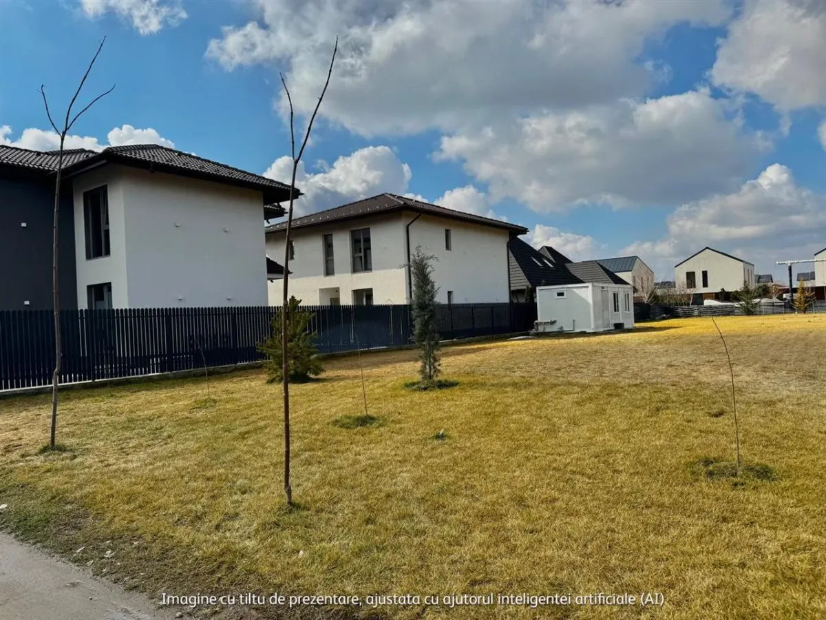 Teren pentru casa individuala sau comercial de vanzare cu toate utilitatile in zona de Nord / Pipera Tunari - foto 4