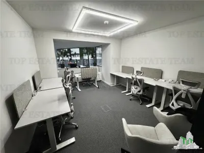Oferta speciala ! Birou de inchiriat pentru 15 persoane la 1  minut distanta de metrou  + parcari + recompartimentare - foto 9