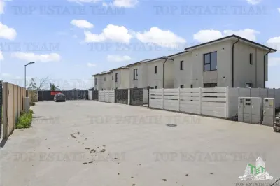 Vila moderna individuala cu 4 camere , 2 bai , Living , terasa, incalzilre in pardoseala, Pardoseli LVT, 2 locuri de parcare, Domnesti, Ilfov - Domnesti