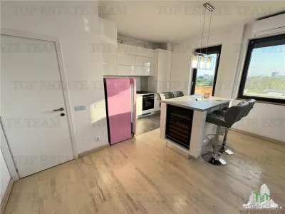Penthouse cu 3 camere, 112 mp, vedere panoramica la Lacul Baneasa - foto 5