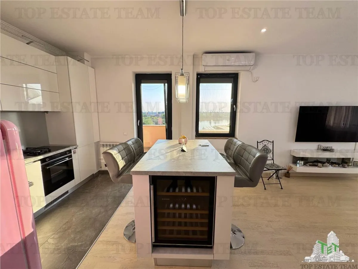 Penthouse cu 3 camere, 112 mp, vedere panoramica la Lacul Baneasa - foto 7
