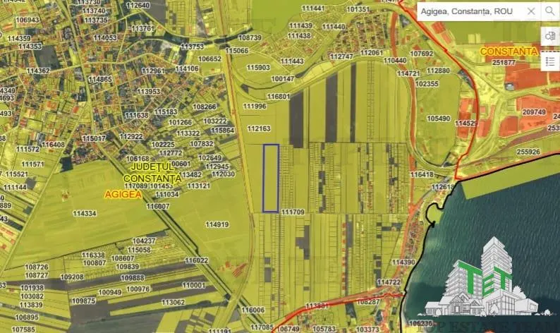TEREN INTRAVILAN 50000 MP AGIGEA ZONA RO RO - foto 1