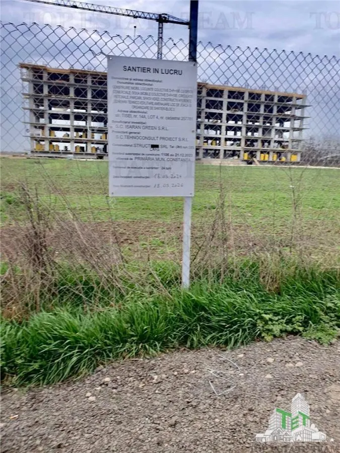 Teren de vanzare 4300mp  ( P+ 10 ) in Constanta / Zona Aurel Vlaicu - foto 1