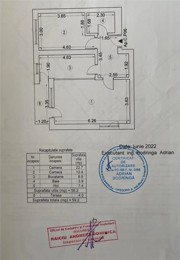 Apartament de inchriat 2 camere,gradina, parcare, Nusco City, NOU - foto 15