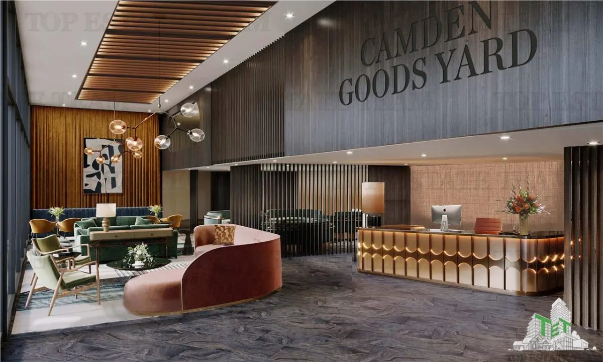 One-Bedroom Apartments, The Regent, Camden Goods Yard, London - foto 10
