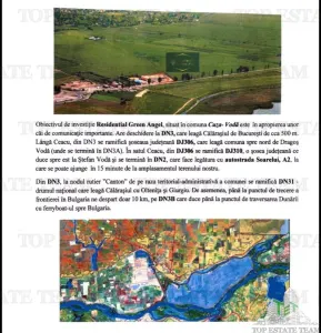 Rare Opportunity: 12.5 HA Serviced Land with Approved Development Plan, Calarasi-Ceaucu - foto 3